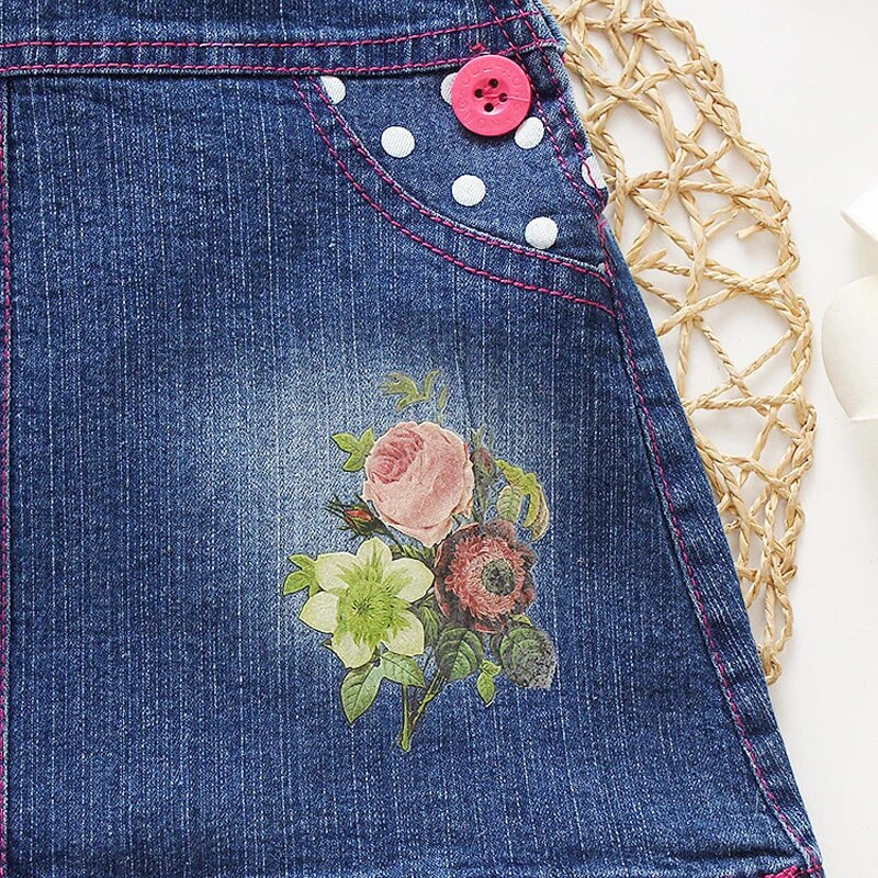 DIIMUU 1-3 Y Kids Baby Girls Farmer szoknya Gyerek Lány Divatos Print Ruhák Alkalmi szoknyák Csecsemők Gyerekek Nyári Szoknyák