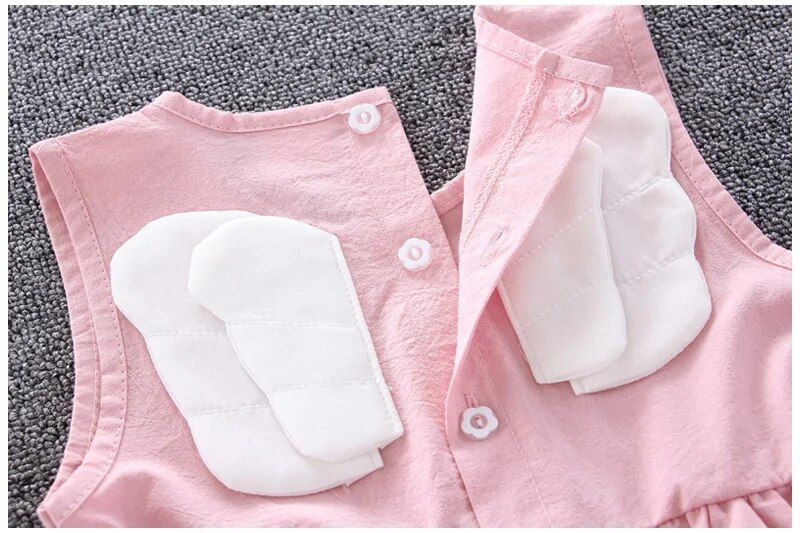 DIIMUU Vara Bebeluși Fete Rochie Haine Bebeluși Topuri Bumbac Copii Fără mâneci 2021 0-2 AniModă