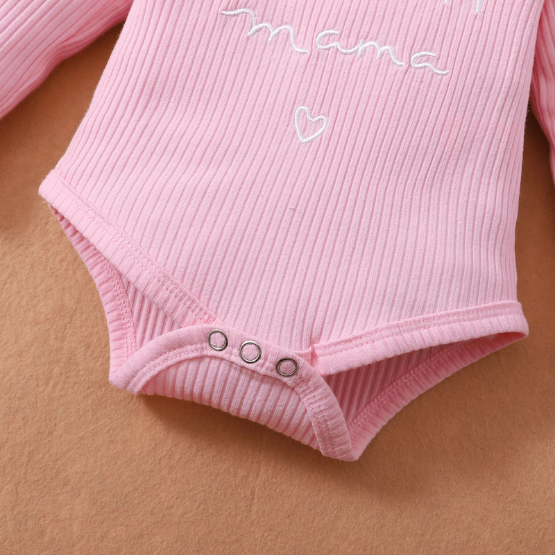 Kislány rózsaszín ruhakészlet tavaszi és őszi ruhák hosszú ujjú body+virágos nadrág+fejpánt kisgyermek baba-divatos öltözék