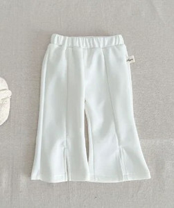 Бебешки кльощави панталони с еластична талия Лято Есен 0-2 години Момичета Едноцветни еластични панталони Прохождащо момче Черни панталони Бебешко облекло