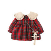 2023 tüdrukute kevad pikkade varrukatega kleit kroonvõrk õmmeldud printsesskleit tüdrukute riided laste kleit kleit tüdrukule