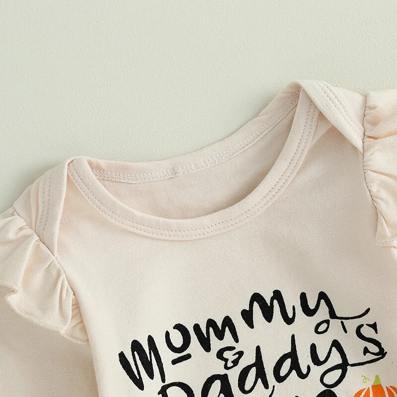 Suefunskry Baby 3 tk Halloweeni komplektid, pikkade varrukatega püksid + vööpüksid + mütsikomplekt vastsündinu riided 0-18 kuud