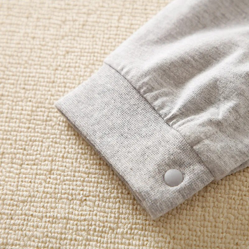 Kevadine ja sügisene poiste ja tüdrukute armas multikas dinosaurus, 3D tikandiga puuvillane mugav pikkade varrukatega beebibody