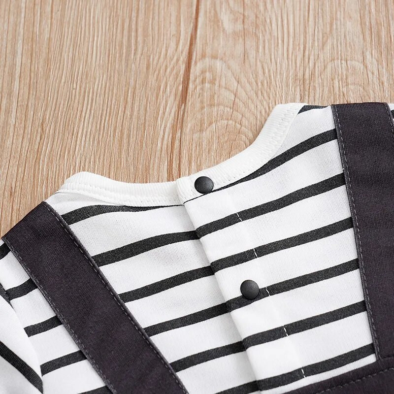 Ανοιξιάτικο και φθινόπωρο, αγόρια και κορίτσια, χαριτωμένα κινούμενα σχέδια με δεινόσαυρος, μωρό μακρυμάνικο κορμάκι