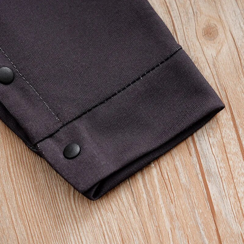 Ανοιξιάτικο και φθινόπωρο, αγόρια και κορίτσια, χαριτωμένα κινούμενα σχέδια με δεινόσαυρος, μωρό μακρυμάνικο κορμάκι