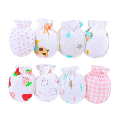 8 τμχ Γάντια Νεογέννητα Βαμβακερά Προμήθειες Χωρίς γρατσουνιές Βρεφικά Γάντια Χεριών Αντιχαρακτηριστικά Βρεφικά Προστατευτικά Παιδιά Παιδί