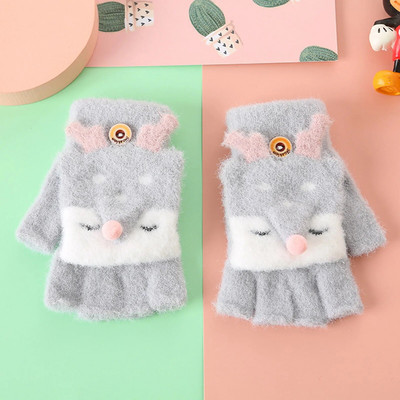 Zimske rukavice s crtanim filmovima Mala djeca Dječaci Djevojčice Meke tople vunene rukavice Božićne dječje termo pletene rukavice dječje rukavice