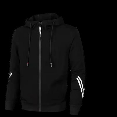 Φθινοπωρινό χειμερινό ανδρικό απλό αθλητικό κοστούμι ανδρικό φούτερ με φερμουάρ + παντελόνι σετ 2 τεμαχίων Ζεστό casual γυμναστήριο Γυμναστήριο τζόκινγκ Αθλητικά ρούχα