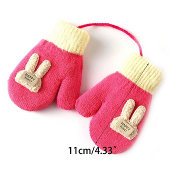 Χειμερινά Γάντια για Παιδιά Αγόρια ή Κορίτσια Πλεκτά Γάντια Ολόκληρα Δάχτυλα Γάντια Αντιανεμικά Χειμωνιάτικα ζεστά γάντια Fleece