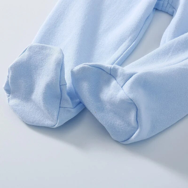 Lawadka 0-12M, primăvară, toamnă, bumbac, nou-născut, băiețel, fetiță, pantaloni solizi, pantaloni lungi, pentru fete și băieți.