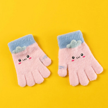 Детски анимационни ръкавици с ръкавици Baby Snow Winter Toddler For Girls Winter Mittens Gloves For Kids Cartoon Gloves перчатки детские