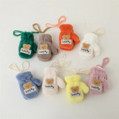 Pehmed Talvised Beebikindad Köiega Cartoon Karu Soojad Täissõrmed Pakseneb 2-6 aastat Lapsed Labakindad Poistele Tüdrukutele Laste Kindad