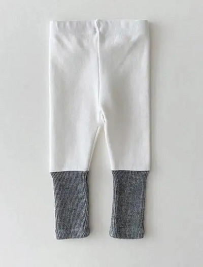 Φθινόπωρο χειμώνα αγόρι κορίτσι Παιδιά με ραβδώσεις fleece ζεστό κολάν μωρό βαμβακερό Splicing casual παντελόνι Fashion Infant Plus Velvet παντελόνι