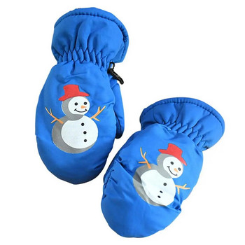 Παιδικά γάντια σκι Παιδικά χειμωνιάτικα γάντια χεριών θερμότερο υπαίθριο ιππασία αγόρια