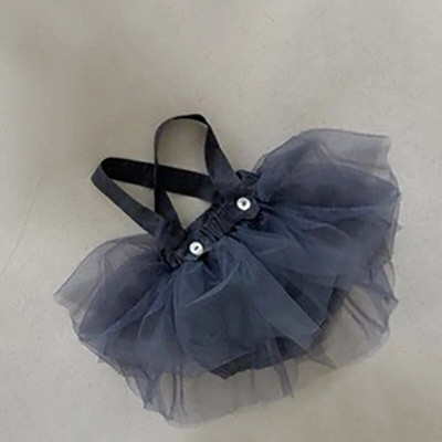 4767B Βρεφικά ρούχα Κοριτσίστικη φούστα 2023 Άνοιξη Καλοκαίρι Κορεάτικη τσάντα για κορίτσια Fart Ρούχα λουράκι Γάζα Φούστα για μωρό ερπυστριοφόρο