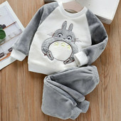 2023 Νέο σετ χειμωνιάτικων πιτζάμες Παιδικά, μωρά, αγόρια, κορίτσια, χοντρές φανέλες, παιδικά, ζεστά υπνοδωμάτια, παιδικά ρούχα για το σπίτι 0-6 ετών