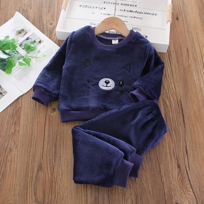 Sügistalvine flanellpidžaamad vastsündinu riided Beebipoiste rõivakomplekt Tüdrukutele Riided Väikelaste Palus ülikond Vabaaja laste koduriided