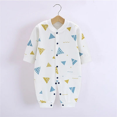 Romperă pentru nou-născuți din bumbac Haine pentru fetiță Costum pentru nou-născut băiat 0 12 luni Articole Salopete pentru copii Body-uri Îmbrăcăminte într-o singură piesă