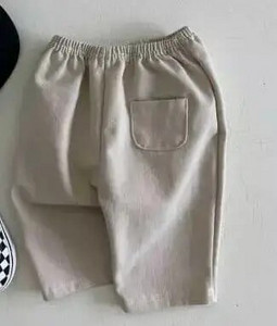 2023 Φθινόπωρο καινούργιο μωρό καθημερινό παντελόνι Μασίφ νήπιο αγόρι για αγόρια παντελόνι τσέπης βαμβακερό βρεφικό παντελόνι κοριτσιού Φαρδιά βρεφικά ρούχα