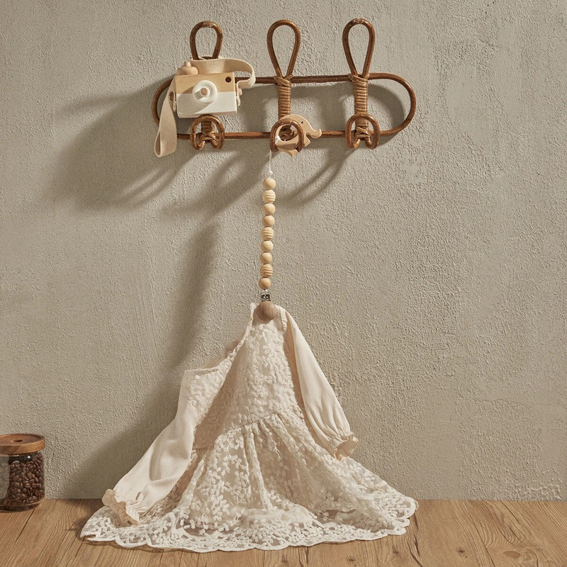 EWODOS 0-18M újszülött baba lány Body ruha Sweet Babies hosszú ujjú nyakú virágos csipke patchwork A-vonalú ruhák gyerekeknek