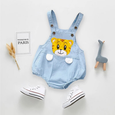 IENENS Copii Pulovere pentru bebeluși Băieți Fete Haine Pantaloni Pantaloni scurți de blugi Blugi Salopete pentru copii mici Salopete pentru nou-născut Îmbrăcăminte Pantaloni