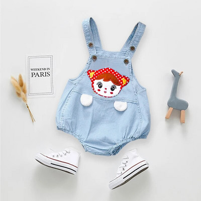 IENENS Copii Pulovere pentru bebeluși Băieți Fete Haine Pantaloni Pantaloni scurți de blugi Blugi Salopete pentru copii mici Salopete pentru nou-născut Îmbrăcăminte Pantaloni