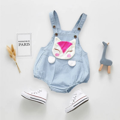 IENENS Copii Pulovere pentru bebeluși Băieți Fete Haine Pantaloni Pantaloni scurți de blugi Blugi Salopete pentru copii mici Salopete pentru nou-născut Îmbrăcăminte Pantaloni