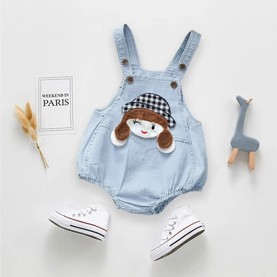 IENENS Copii Pulovere pentru bebeluși Băieți Fete Haine Pantaloni Pantaloni scurți de blugi Blugi Salopete pentru copii mici Salopete pentru nou-născut Îmbrăcăminte Pantaloni