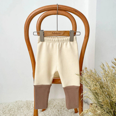 Colanți pentru fetiță, din lână caldă, iarnă pentru fete, colanți cu nervuri pentru copii mici, pantaloni pentru copii, pantaloni de toamnă, 0-3 ani, haine pentru copii