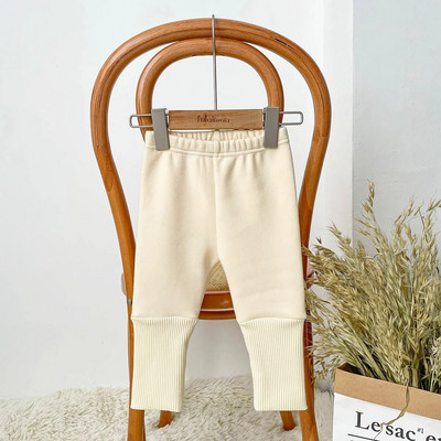 Colanți pentru fetiță, din lână caldă, iarnă pentru fete, colanți cu nervuri pentru copii mici, pantaloni pentru copii, pantaloni de toamnă, 0-3 ani, haine pentru copii