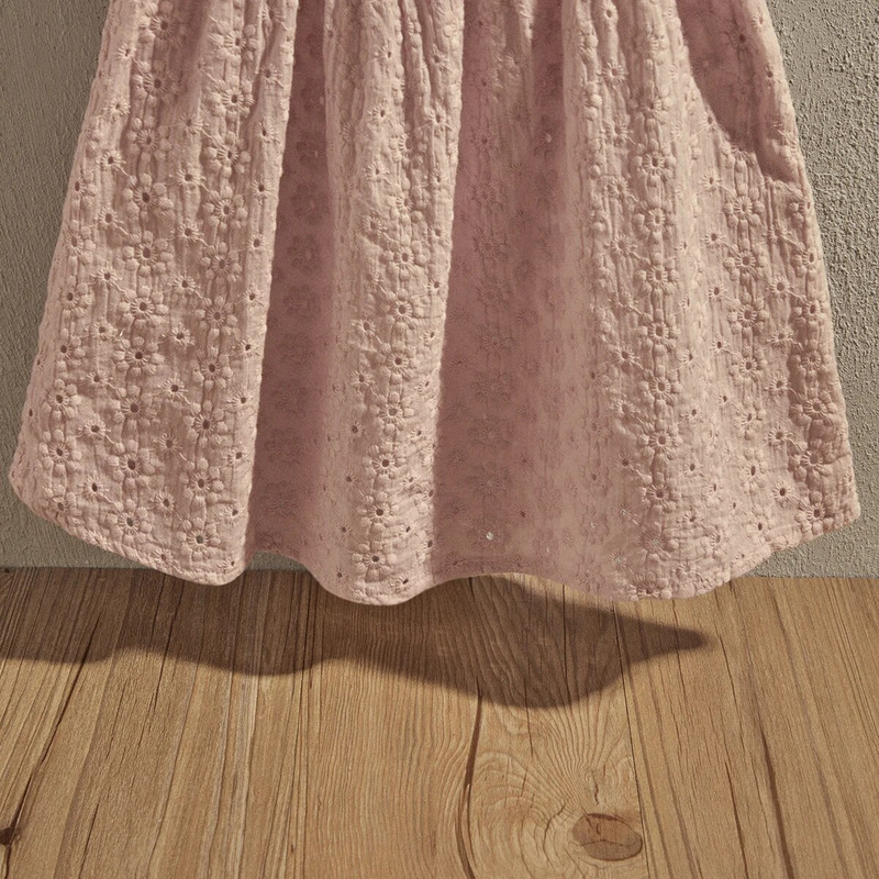 EWODOS Rochie sling de vară pentru bebeluși pentru fetițe Rochie plină de mâneci cu volan și rochie cu bandă pentru nou-născut Seturi de rochii A-line