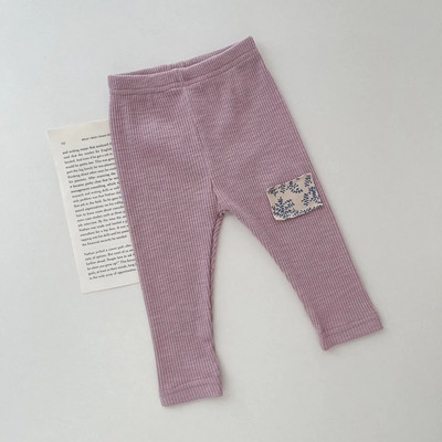 Toamnă, primăvară, nou-născut, autocolante la modă, cu dungi, jambiere pentru fetițe, pantaloni creion moale din bumbac pentru copii, haine pentru copii