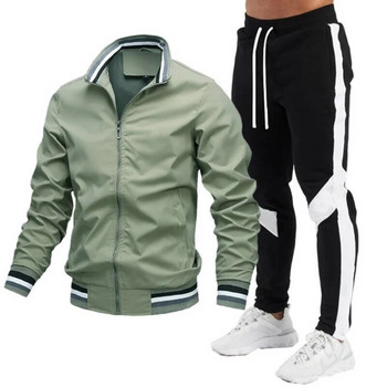 Комплект яке + панталон Спортно мъжко облекло за бягане