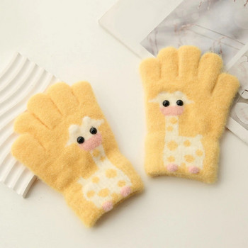 Γάντια για παιδιά Χειμερινά Γάντια Παιδικά Χειμερινά Γάντια Παιδικά Ελαστικά Ζεστά Γάντια Αγόρια ή Κορίτσια Πλεκτά Γάντια Перчатки Рукавички