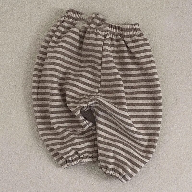 Νέο Baby Boys Casual Παντελόνι Άνοιξη Φθινόπωρο Βρέφος νήπιο ριγέ παντελόνι κορίτσια Βαμβακερό χαλαρό άνετο ευέλικτο παντελόνι χαρέμι