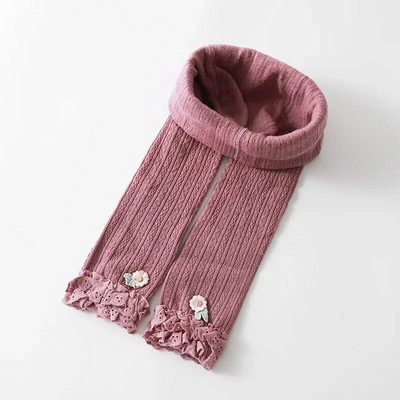 75-120cm Κολάν για κορίτσια Άνοιξη Φθινόπωρο Παιδικά Twists Μήκος Αστραγάλου Χτενισμένο Βαμβακερό καλσόν Κοριτσίστικες κάλτσες Καλσόν για κορίτσια