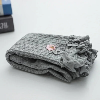 75-120cm Κολάν για κορίτσια Άνοιξη Φθινόπωρο Παιδικά Twists Μήκος Αστραγάλου Χτενισμένο Βαμβακερό καλσόν Κοριτσίστικες κάλτσες Καλσόν για κορίτσια