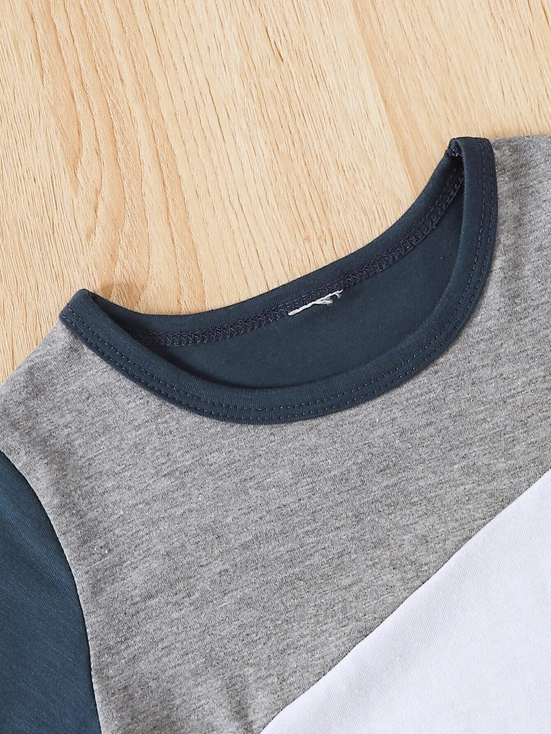 Salopetă de vacanță cu mâneci scurte de vară și confortabilă, potrivită pentru băieți cu vârsta de 1-2 ani, pantaloni scurți, patchwor de culoare pentru bebeluși