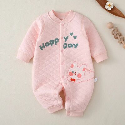 Ρόμπερ για κοριτσάκια αγόρια 100% βαμβακερό φθινοπωρινό χειμερινό κορμάκι & μονοκόμματα βρεφικά ρούχα για κοριτσάκια Ολόσωμη φόρμα μόδας