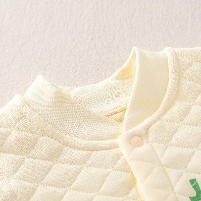 Ρόμπερ για κοριτσάκια αγόρια 100% βαμβακερό φθινοπωρινό χειμερινό κορμάκι & μονοκόμματα βρεφικά ρούχα για κοριτσάκια Ολόσωμη φόρμα μόδας