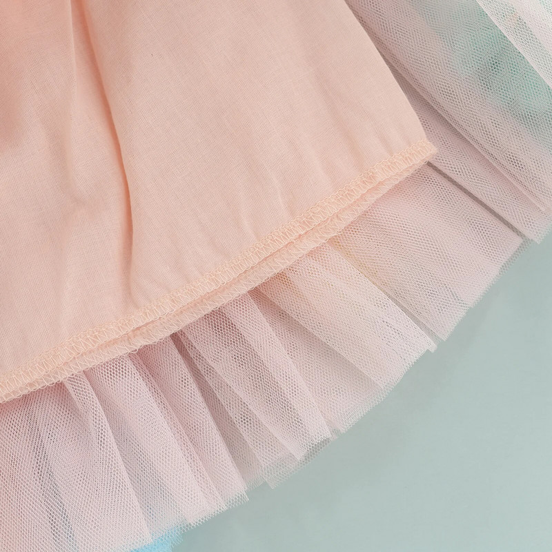 ma&baby 0-3 ani Nou-născut Sugar Copil Copil Fete Skrits Tulle Pom Pom Tutu Fuste de petrecere Costume de zi de naștere D01