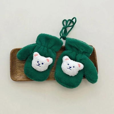 Faux Fur Χειμερινά παιδικά γάντια Bear Halter αρνί μαλλί Παιδικά γάντια Παχύ ζεστό Παιδί Κορίτσια Αγόρια Γάντια Βρεφικά αξεσουάρ 3-8 ετών