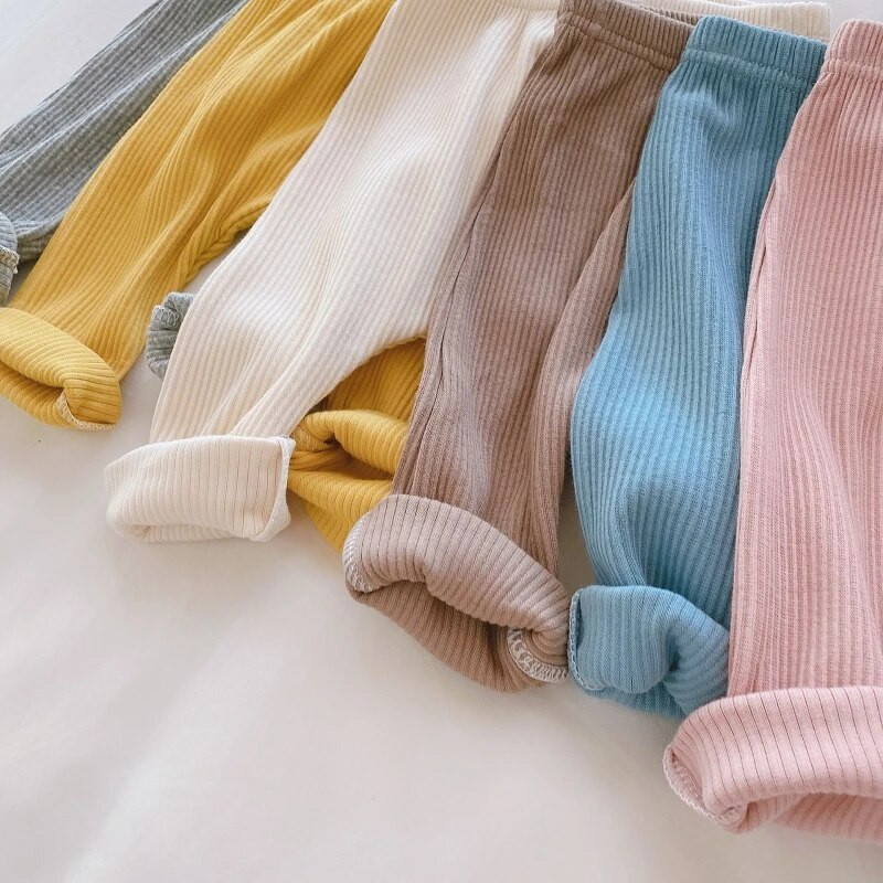 Φθινόπωρο χειμερινό μωρό παντελόνι νήπιο Casual βαμβακερό ελαστικό παντελόνι μέση Παιδιά αγόρια κορίτσια κολάν Παιδικά ρούχα Βρεφικό παντελόνι