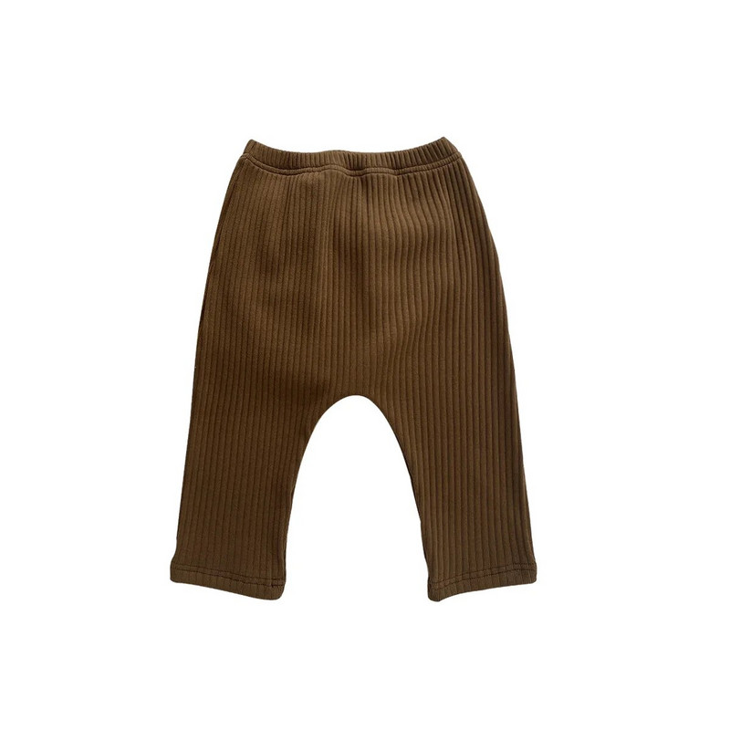 7739 Beebipüksid 2023 Sügis, uus lihtne mood Baby Boy püksid Keermega püksid Retuusid 0–3 aasta vanused tüdrukute püksid