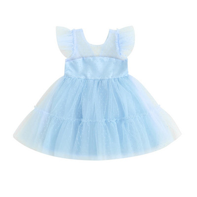 ma&baby 3M-3Y nou-născut nou-născut bebeluș fetițe rochie prințesă tul tutu petrecere nuntă rochii aniversare pentru fetiță D05