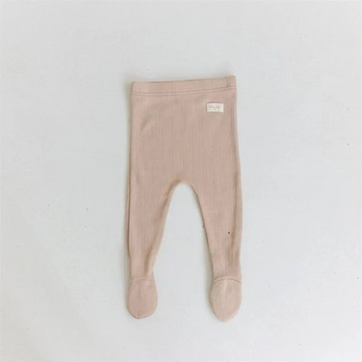 Primăvară Toamnă Copil Chiloți Solid Bind Picior Băiat Sugari Cu Patch Leggings Fată Bebeluș Bumbac Îmbrăcăminte acasă Pantaloni Copii Pantaloni