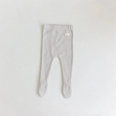 Primăvară Toamnă Copil Chiloți Solid Bind Picior Băiat Sugari Cu Patch Leggings Fată Bebeluș Bumbac Îmbrăcăminte acasă Pantaloni Copii Pantaloni