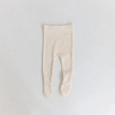 Primăvară Toamnă Copil Chiloți Solid Bind Picior Băiat Sugari Cu Patch Leggings Fată Bebeluș Bumbac Îmbrăcăminte acasă Pantaloni Copii Pantaloni