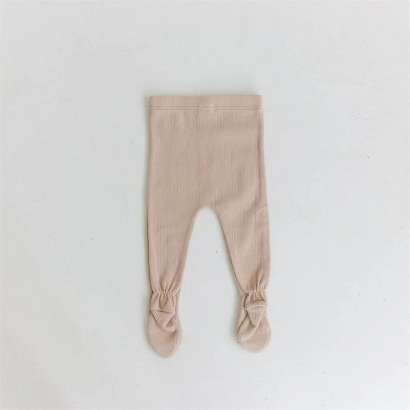 Primăvară Toamnă Copil Chiloți Solid Bind Picior Băiat Sugari Cu Patch Leggings Fată Bebeluș Bumbac Îmbrăcăminte acasă Pantaloni Copii Pantaloni