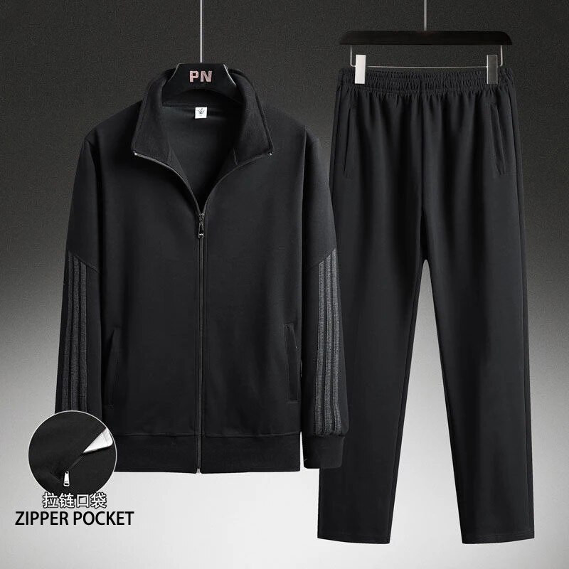 Seturi Hanorac Și Pantaloni Trening Bărbați Alergare Costum Sport Trening Haine Soț